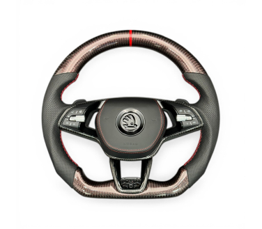 Karbonový volant Škoda Octavia 4/ Kodiaq - ZÁKLADNÍ