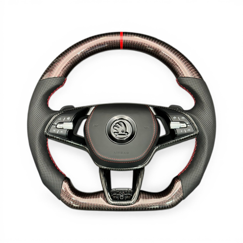 Karbonový volant Škoda Octavia 4/ Kodiaq - ZÁKLADNÍ