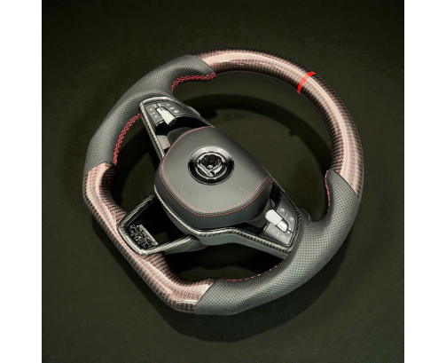 Karbonový volant Škoda Octavia 4/ Kodiaq  - FULL CUSTOM